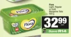 Flora - Margarine Tubs