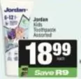 Jordan - Kids Toothpaste