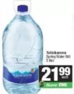 Spring Water