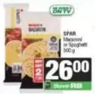 Spar - Macaroni or Spaghetti