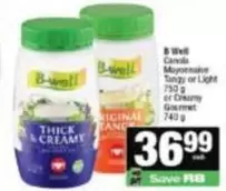 Gourmet - Mayonnaise Tangy or Light