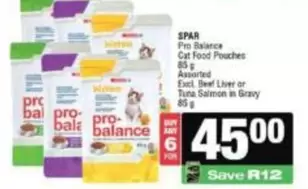 Spar - Cat Food Pouches
