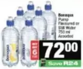 Bonaqua - Pump Flavoured or Still Water
