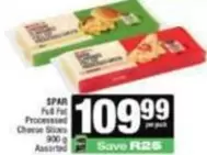 Spar - Processed Cheese Slices