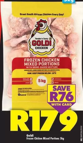 Goldi - Frozen Chicken Mixed Portions