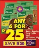 Knorr - Regular/Tasty Pocket Soup