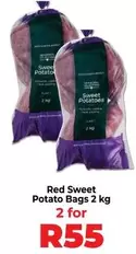 Red Sweet Potato Bags