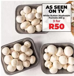 White Button Mushroom Punnet