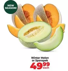 Winter Melon or Spanspek