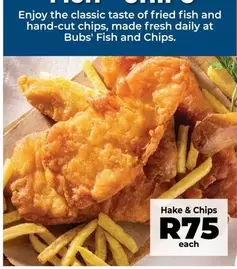 Daily - Hake & Chips