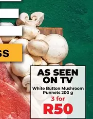 White Button Mushroom Punnet