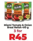 Miami - Tomato & Onion Braai Relish