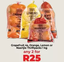Lovers+ - Grapefruit, Orange, Lemon or Naartjie Thriftpacks