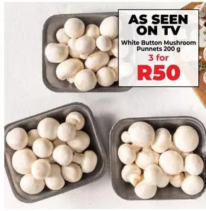 White Button Mushrooms