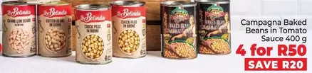 Campagna Baked Beans in Tomato Sauce