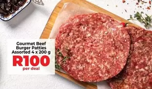 Gourmet - Beef Burger Patties