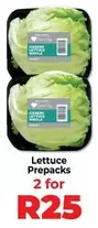 Lettuce Prepacks