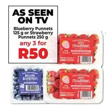 Food Lover's Market - Blueberry Punnet or Strawberry Punnet