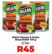 Miami - Tomato & Onion Braai Relish