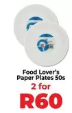 Paper Plates 50s