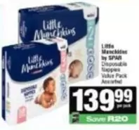 Spar - Disposable Nappies Value Pack