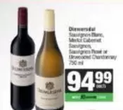 Diemersdal - Sauvignon Blanc, Merlot Cabernet Sauvignon, Sauvignon Rose or Unwooded Chardonnay