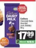 Cadbury - Dairy Milk Whole Nut Chocolate Bar