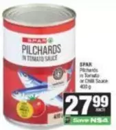 Spar - Pilchards in Tomato or Chili Sauce