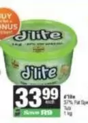 D'lite - 37% Fat Spread