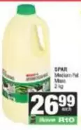Spar - Medium Fat Milk