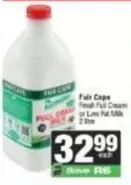 Fair Cape - Full Cream Milk