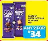 Cadbury - CHOCOLATE SLAB