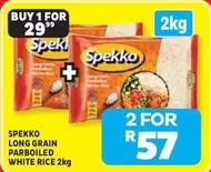 Spekko - LONG GRAIN PARBOILED WHITE RICE