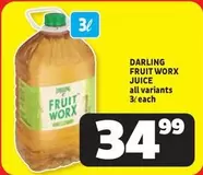 Darling - FRUIT WORX JUICE