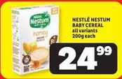 Nestlé - BABY CEREAL