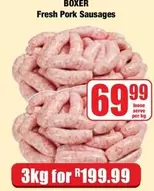Boxer - Fresh Pork Sausages