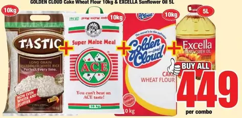 Excella - Cake Wheat Flour & Sunflower Oil