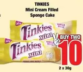Mini -  Cream Filled Sponge Cake
