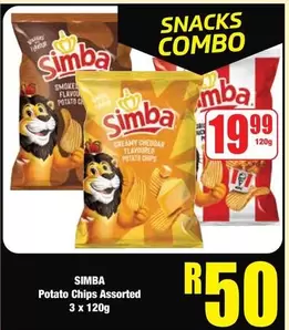 Simba - Potato Chips Assorted