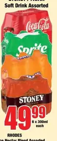 STONEY - Soft Drink Assorted