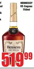 Hennessy - VS Cognac 750ml