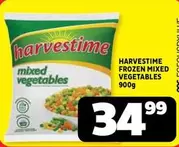 Harvestime - FROZEN MIXED VEGETABLES