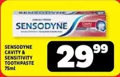 Sensodyne - CAVITY & SENSITIVITY TOOTHPASTE