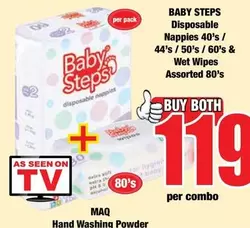 MAQ - Disposable Nappies / Wet Wipes