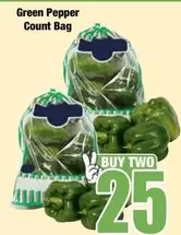 Green Pepper Count Bag