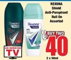 Rexona - Shield Anti-Perspirant Roll On