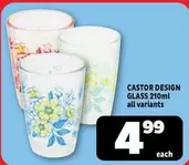 CASTOR DESIGN GLASS