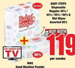 MAQ - Disposable Nappies / Wet Wipes