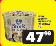 Stork - COUNTRY SPREAD 40% FAT SPREAD