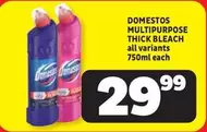 Domestos - MULTIPURPOSE THICK BLEACH